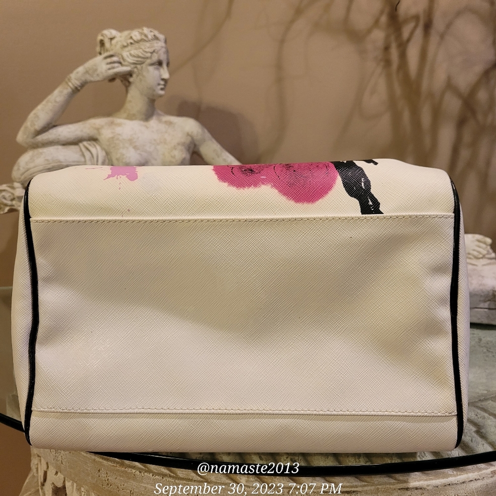 L.A.M.B. by Gwen Stefani Cherry Blossom Handbag Luxury Designer Vintage #525 - Picture 11 of 14